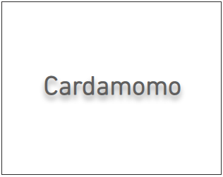 Cardamomo orgánico a granel en semilla y polvo - Verdesazón