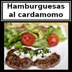 Receta: hamburguesas al cardamomo