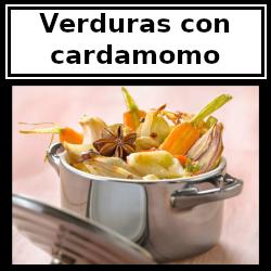 Receta: verduras guisadas con cardamomo y anís
