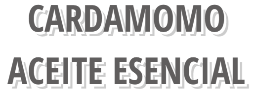 Aceite esencial de cardamomo a granel - Verdesazón