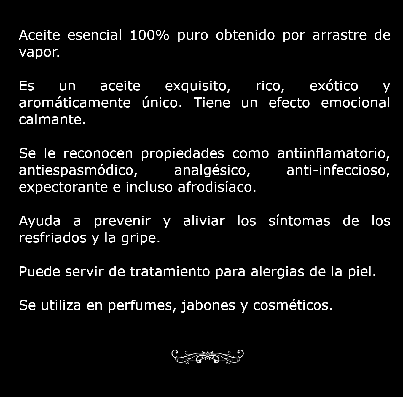 Descripción y características del aceite esencial de cardamomo Verdesazón
