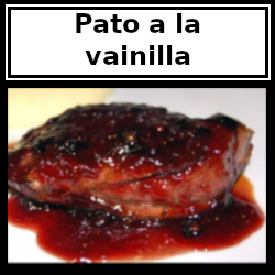 Receta: magret de pato con salsa de fresas y vainilla