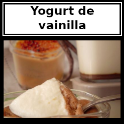 Receta: yogurt de vainilla con toffee y galletas